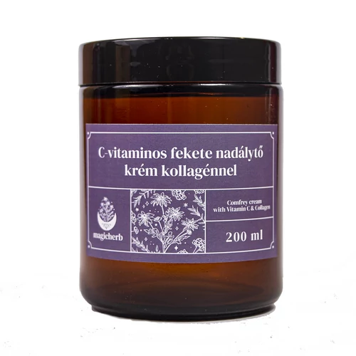 C vitaminos feketenadálytő krém kollagénnel                                                  (nagy kiszerelés)
