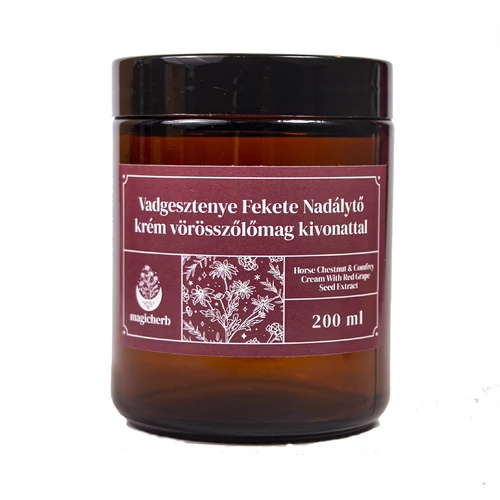 Vadgesztenye Feketenadálytő krém vörösszőlőmag kivonattal viszeres problémákra 200 ml
