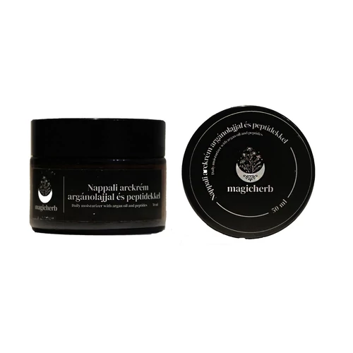 Tápláló nappali arckrém Argán olajjal és peptidekkel és  50 ml