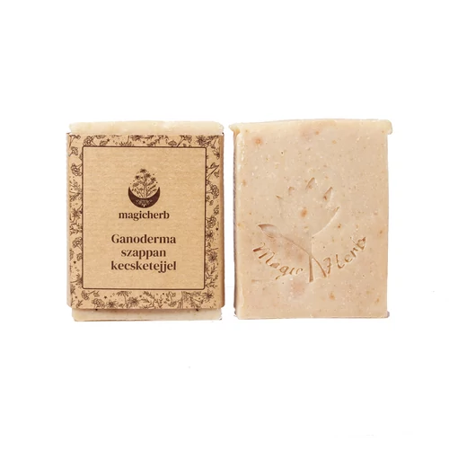 Ganoderma szappan kecsketejjel