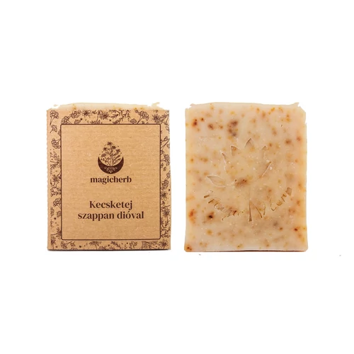 Kecsketej szappan dióval