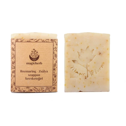 Rozmaring - Zsálya szappan kecsketejjel
