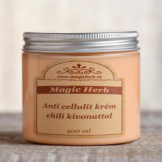 Anticellulit krém koffeinnel és chili kivonattal 200 ml