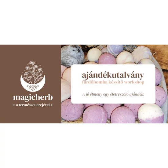 Fürdőbomba készítő workshop