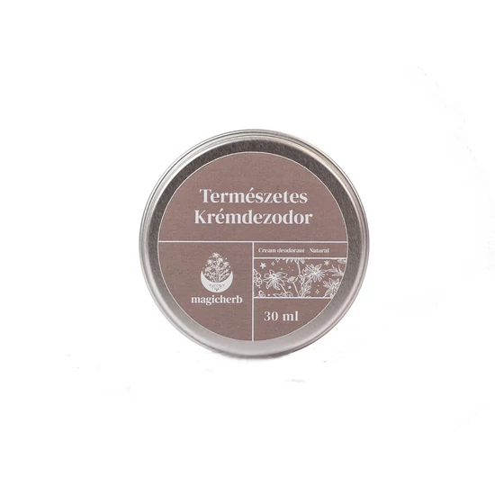 Természetes krémdezodor 30 ml