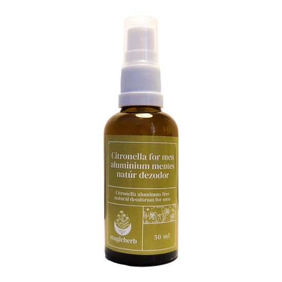 Natúr dezodor férfias citrusos illattal