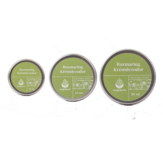 Rozmaring Krémdeo Citrus illattal 80 ml