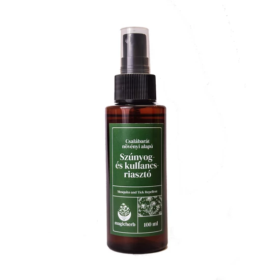 Szúnyog és kullancsriasztó természetes illóolajokkal
