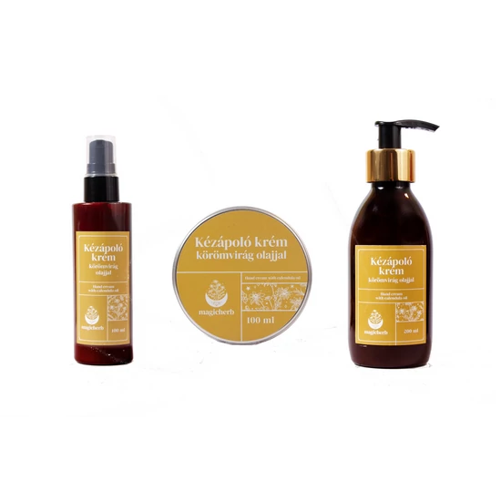 Kézápoló krém körömvirág és bio babassu olajjal 100ml
