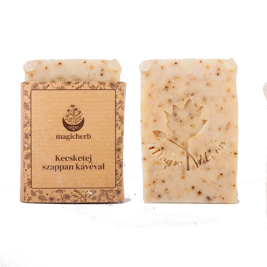 Kecsketej szappan kávéval