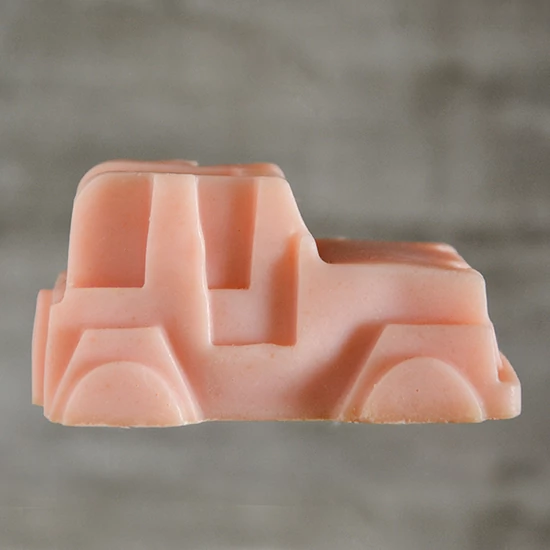 Kecsketejes natúr szappan pillangó, kisautó