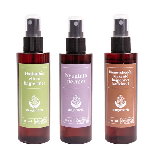 Nyugtató permet viszketeg, irritált fejbőrre  