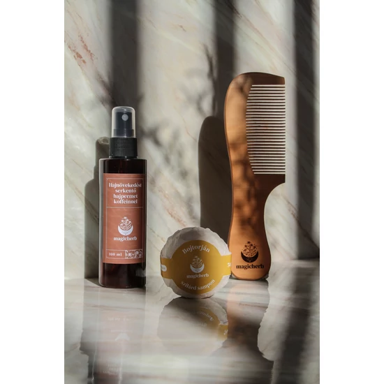 Egészséges fürtök hajnövekedést serkentő hajápoló ajándékcsomag