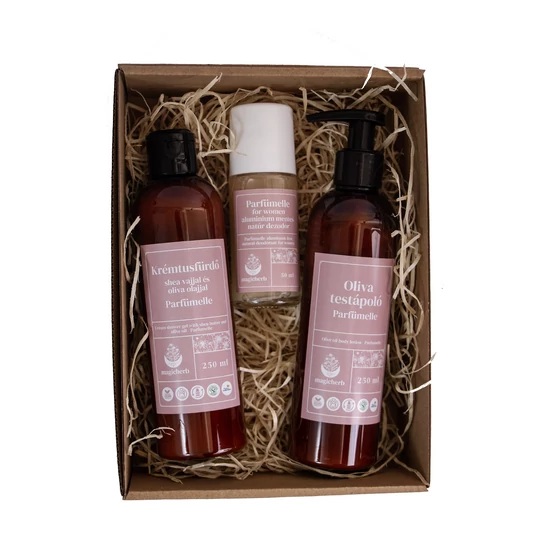 Testápoló ajándékcsomag 8 féle illatváltozatban